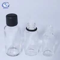 Bouteilles en verre pour huile essentielle Barbe Cheveux Corps 10ml 30ml 100ml Tailles Distributeur de vaporisateur vide Bouteille compte-gouttes Paquets d'huile capillaire
