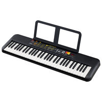 Teclado Electrónico Portátil Yamaha PSR-F52 de 61 Teclas, con 32 Polifonías, 136 Tonos, 158 Ritmos para Principiantes, Adultos y Niños
