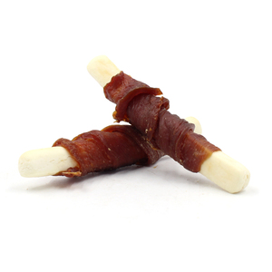 Nuevos Premios Saludables para Mascotas: Carne Natural de Pollo y Res Envuelta en Carne, Hecho en China, Perfecto para Perros - Product Image 5