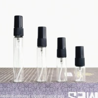 Vente en gros Petit flacon pulvérisateur en verre de 3ml 5ml 8ml 10ml pour l'emballage Perfurm