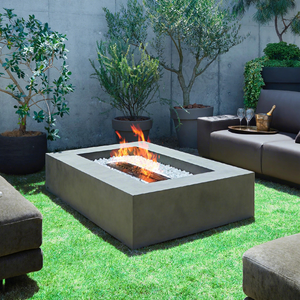 Crucero 1000*600*260mm mesa de estufa de Gas de fuego verdadero núcleo personalizado barbacoa cocina pozo de fuego independiente completo para Patio quemaduras al aire libre - Product Image 1