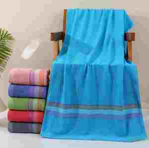 Serviette de plage en coton pur à séchage rapide, couleur unie, pour l'exportation et le commerce transfrontalier en Asie du Sud-Est - Product Image 4