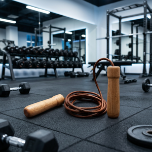Cuerda de Saltar para Entrenamiento de Boxeo OEM con Mango de Madera y Cuero para Fitness y Ejercicio 2026 - Product Image 4