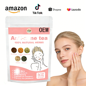 OEM Tisane D&eacute;tox Peau Favorise Une Peau Claire &amp; R&eacute;*gule Le S&eacute;*bum Bien-etre Cutan&eacute; <strong>Equilibre</strong> L'&eacute;tat De La Peau - Product Image 1