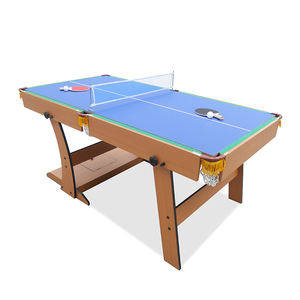 Popolare <span class=keywords><strong>pieghevole</strong></span> 3 in 1 piccolo biliardo biliardo biliardo multitame <span class=keywords><strong>tavolo</strong></span> con panno verde/blu/rosso - Product Image 4