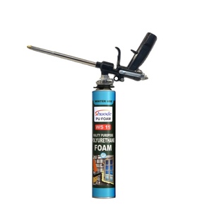 <span class=keywords><strong>Mousse</strong></span> de pulvérisation en polyuréthane pour usage hivernal, prix g, emballage portable avec pistolet - Product Image 1