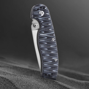 Xu hướng sản phẩm 2025 New arrivals micarta xử lý gấp Pocket Knife EDC ngoài trời cắm trại phòng thủ Survival chiến thuật dao - Product Image 5