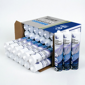 Scellant transparent en silicone neutre de haute qualité, 100 % silicone, résistant aux intempéries, pour le transport, N° EINECS 224-221-9 CAS No. 4253-34-3 KINGDELI - Product Image 1