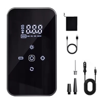Vente flash Gonfleur de pneus numérique portable Mini gonfleur de pneus Pompe à air sans fil Pompe à air portable pour voitures