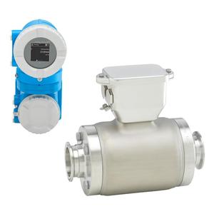 Medidor de Flujo de Acero Inoxidable Higiénico de Primera Calidad con Revestimiento de PFA OEM de Alta Precisión +/-0.2% E+H Proline Promag H10 5HBB - Product Image 1