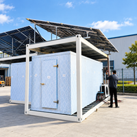 Conteneurs réfrigérés solaires certifiés CE 20 pieds 40 pieds pour la logistique hors réseau de la chaîne du froid