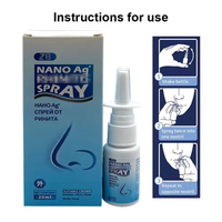 Sprays nasaux aux herbes chinoises traditionnelles pour le soin du nez en cas de sinusite chronique, et patchs pour le corps – Produit de santé