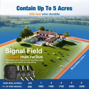 Sistema de Cercado Eléctrico para Perros, Fácil de Montar y Portátil, para Seguridad en el Patio - Product Image 6