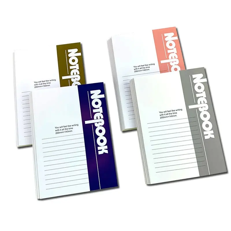 Hot Selling 10 Pack A5&B5 Size Writing Journal Notebooks Wide Ruled for Students and Daily Notepad