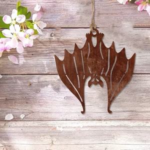 <span class=keywords><strong>Décoration</strong></span> murale en métal rouillé avec motif floral découpé, ornement rustique à suspendre pour l'<span class=keywords><strong>intérieur</strong></span> et l'extérieur, cadeau idéal pour les fêtes et les couples - Product Image 5