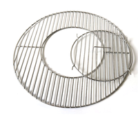 Grilles de gril rondes en acier inoxydable extra épaisses pour accessoires de barbecue et de foyer