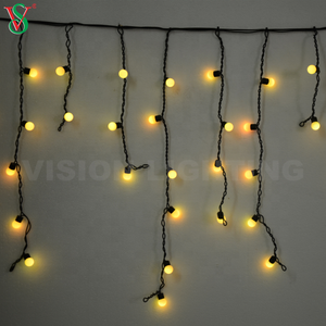 Giáng Sinh Ngoài Trời Holiday IP65 Không Thấm Nước Fairy RGB <span class=keywords><strong>Twinkle</strong></span> Window Rèm Chuỗi <span class=keywords><strong>Icicle</strong></span> Light - Product Image 1