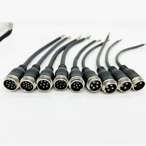 Câble d'extension vidéo GX20 avec connecteur aviation 2-12 broches, double tête mâle-femelle - Product Image 3