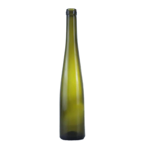 Bouteille de vin en verre vert foncé de qualité supérieure 750 ml, col long, style <span class=keywords><strong>Bordeaux</strong></span>, vide, pour emballage de vin rouge et blanc, fourniture OEM personnalisée - Product Image 2