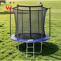 Stand mobile pour foire, grand trampoline extérieur commercial pour parcs d'attractions et carnavals