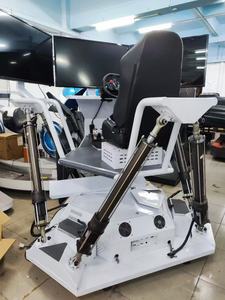 <span class=keywords><strong>3D</strong></span> xe lái xe Mô phỏng trò chơi lái xe VR đua mô phỏng thiết bị đua xe 3 màn hình xe đua thực tế ảo giả lập - Product Image 2