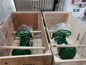 Vannes de régulation d'angle pneumatiques Fisher EZ ET, positionneur de vanne Emerson Fisher DVC6200 pour filtre à gaz naturel chinois - Product Image 5