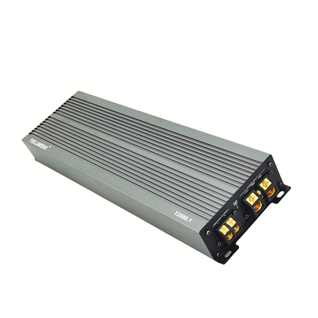 RMS 1500W 2500.1 Monoblock Car Subwoofer Amplifier Strong Bass Class D Sound Korean Subwoofer Mono Amplifier MonoBlock
