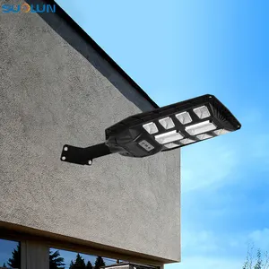 SUOLUN高ルーメン太陽エネルギーライトIp65屋外ソーラー街路灯低価格自動オンオフモーション検出ランプ