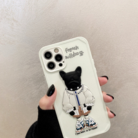 Étui de téléphone en Silicone souple, pour iPhone 13 13 Pro Max, Design de dessin animé en 3D de la nouvelle collection, tendance