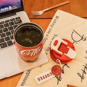 New diesign thép không gỉ cà phê du lịch <span class=keywords><strong>Mug</strong></span> cách điện Tumblers với Leak-proof nắp và Sling tái sử dụng cho quà tặng - Product Image 5