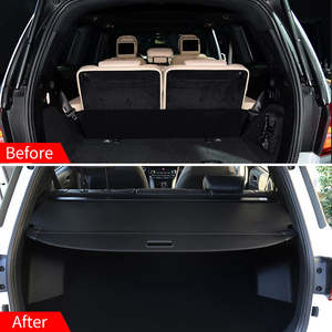 Estante para Paquetes de Coche, Accesorios Interiores Universales para Benz <span class=keywords><strong>GLS</strong></span> 2020-2023, Cubierta Retráctil para Maletero - Product Image 2