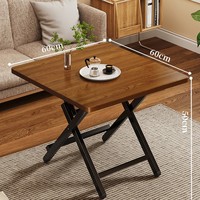 Table à café pliable carrée en bois, gain de place, pour la maison, la cuisine, les petits appartements, la salle à manger, design de meubles compacts