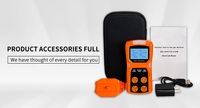 Détecteur de gaz portable AIKESI quatre-en-un avec écran LCD, batterie lithium-ion 3,7 V, personnalisable OEM, multi-usages, pour détection d'explosifs