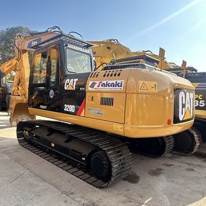 Excavadora de oruga hidráulica usada japonesa original Cat320D excavadora en buen estado barata a la venta - Product Image 2