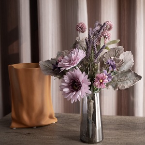 Bouquet de fleurs artificielles Qianhe Sun CF01014 pour la décoration de la maison et des mariages - Product Image 1