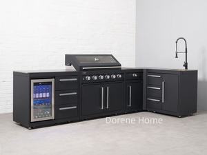 מותאם אישית מודולרי חבילת מטבח חיצוני נייד עם ארון כיור ו-bbq לאי ל-bbq - Product Image 5