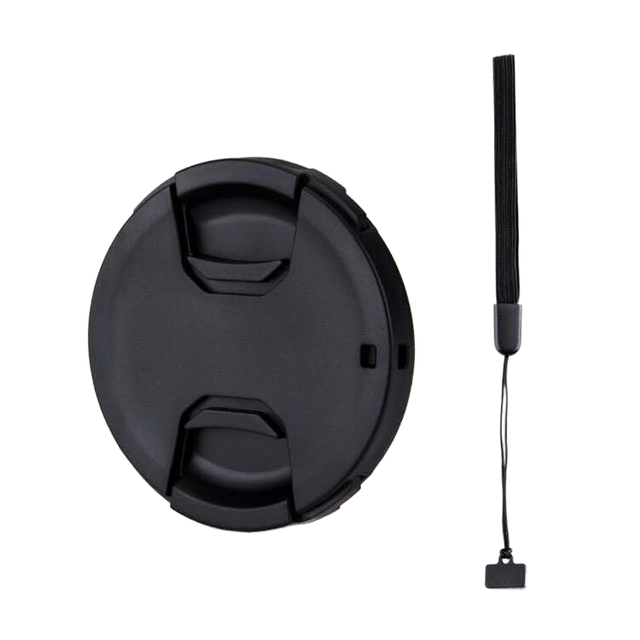 JJC 55mm Lens Cap for FE/RF-S/EF-M Cameras-Plastic Made in China 55mm Filter Thread