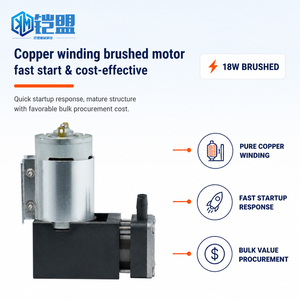KAI MENG Vacuum <strong>Pump</strong> Dc 12VLow Noise 15L/Min Flow Small Electric Air <strong>Pump</strong> Portable Detector Micro Piston <strong>Pumps</strong> - Product Image 4