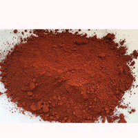 Pigment rouge d'oxyde de fer 130 101 120 panneau de peinture en caoutchouc de ciment revêtement de peinture d'approvisionnement direct d'usine