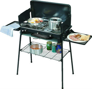 1109 réchaud à gaz de camping en plein air en acier <span class=keywords><strong>pour</strong></span> les pique-niques, <span class=keywords><strong>butane</strong></span> <span class=keywords><strong>propane</strong></span> <span class=keywords><strong>ou</strong></span> charbon de bois - Product Image 1