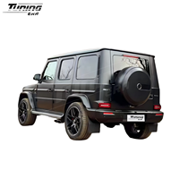 Nouveau Kit de carrosserie de conversion pour classe G W463 G500 G350 G55 2002-2018 mise à niveau vers le modèle W465 2025 G63 couvercle de moteur de pare-chocs avant arrière