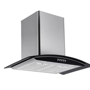 <span class=keywords><strong>Hotte</strong></span> de cuisine aspirante 60 cm à commande par variateur, double aspiration, montage supérieur, usage domestique, en acier inoxydable - Product Image 1