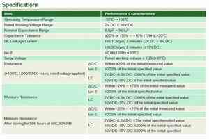 Condensador Sólido de Aluminio Polimérico de Alta Corriente de Ondulación, Tipo Multicapa, Montaje Superficial SMD MPL227M0DG19TRX0 220uF 2V Bajo ESR9 - Product Image 6