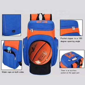 Custom LOGO School Pocket Oxford Lining Casual Sports Backpacks Basketball Backpack Men Basketball Bag Basketball Backpack - Product Image 4