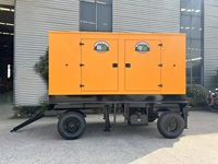 Grupo Electrógeno Diésel Portátil y Móvil, con Bajo Nivel de Ruido, Potencia de 30 a 500 Kw, Apto para Obras de Construcción