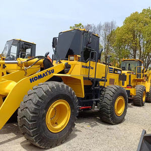 KOMATSU WA380 Chargeur sur pneus moyen d'occasion d'origine KOMATSU Chargeur sur pneus CAT966 d'occasion à vendre - Product Image 5