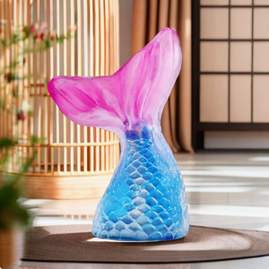 Jabón artesanal con forma de cola de sirena LovSens, jabón de dibujos animados con diseño de animales marinos, decoración creativa, jabón para baño y rostro para niños - Product Image 3
