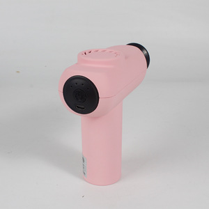 Massage Gun Pink 12 Speed Levels Brushless Motor USB Rechargeable 5 Massage Heads Portable Muscle Relaxation - Product Image 3