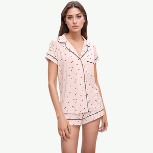 Set <span class=keywords><strong>Pigiama</strong></span> Termico Personalizzato in <span class=keywords><strong>Cotone</strong></span> e Bambù per <span class=keywords><strong>Donna</strong></span>, <span class=keywords><strong>con</strong></span> <span class=keywords><strong>Bottoni</strong></span>, Set <span class=keywords><strong>Pigiama</strong></span> Morbido, Completo Loungewear Femminile - Product Image 3