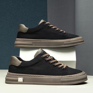 Scarpe di lusso scarpe di tela di seta di <span class=keywords><strong>ghiaccio</strong></span> per gli uomini in estate scarpe basse con suola morbida e Casual per gli uomini scarpe da ginnastica - Product Image 3
